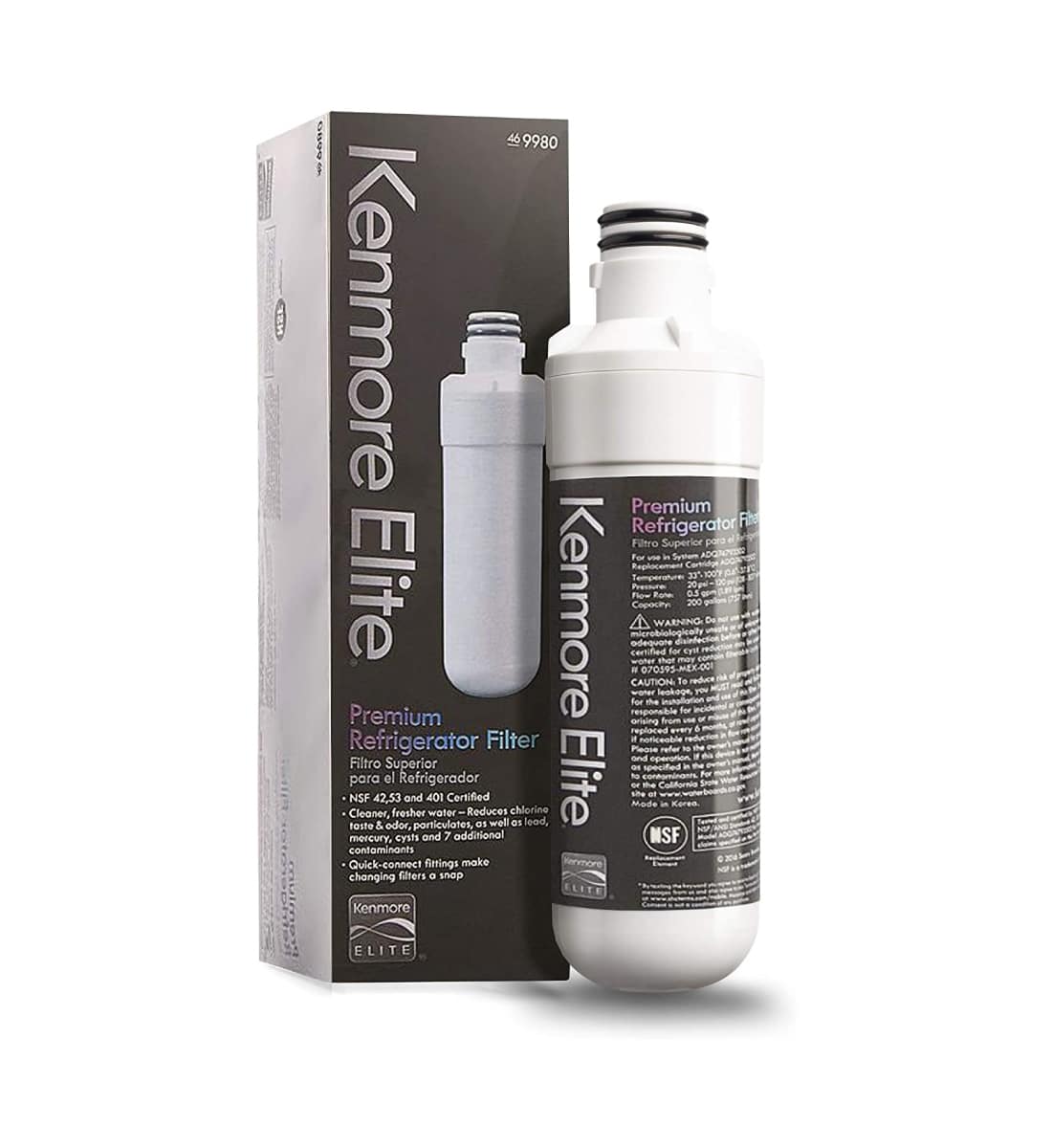 Kenmore Elite 9980 / 46-9980 Refrigerator Water Filter Replacement