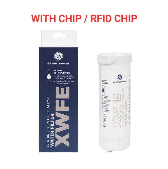 GE XWFE Genuine Refrigerator Water Filter (With RFID Chip) –  Authentic
