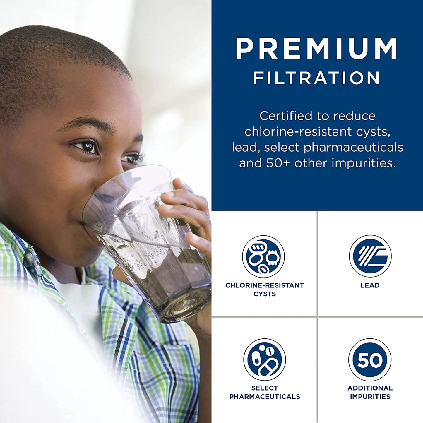 GE MWF Water Filter Replacement – Fits GE MWF, GWF, GWFA Refrigerators