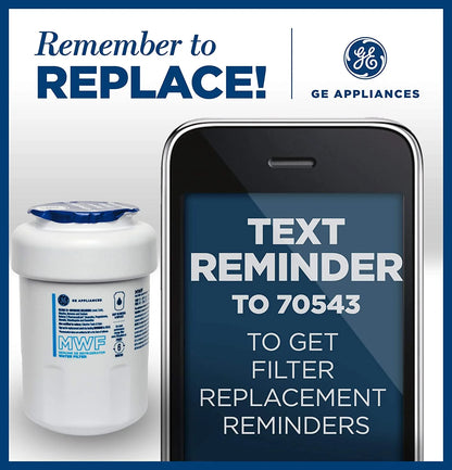 GE MWF Water Filter Replacement – Fits GE MWF, GWF, GWFA Refrigerators