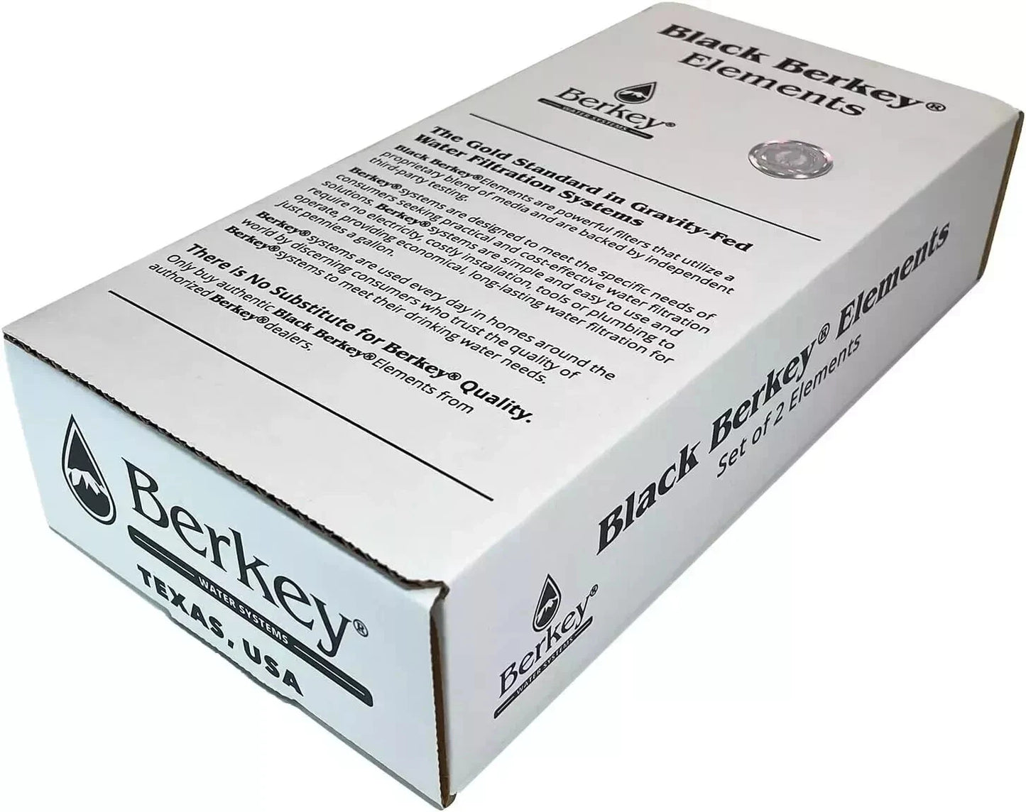 Berkey Authentic Black Berkey Elements BB9-2 Filters for Berkey Water Systems