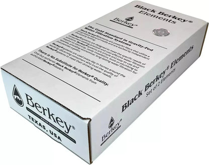 Berkey Authentic Black Berkey Elements BB9-2 Filters for Berkey Water Systems