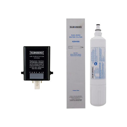 Sub Zero 7007067 Cartridge Combo Pack with 4204490 Water Filter Replacement